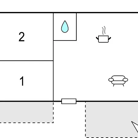 Two-bedroom In Lejlighed *