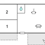 Two-bedroom In 公寓 *