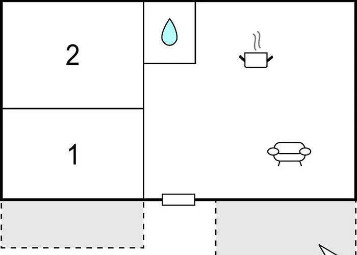 Two-bedroom In Apartman *